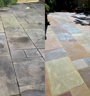 block-paving-cleaning-cowbridge-sunset